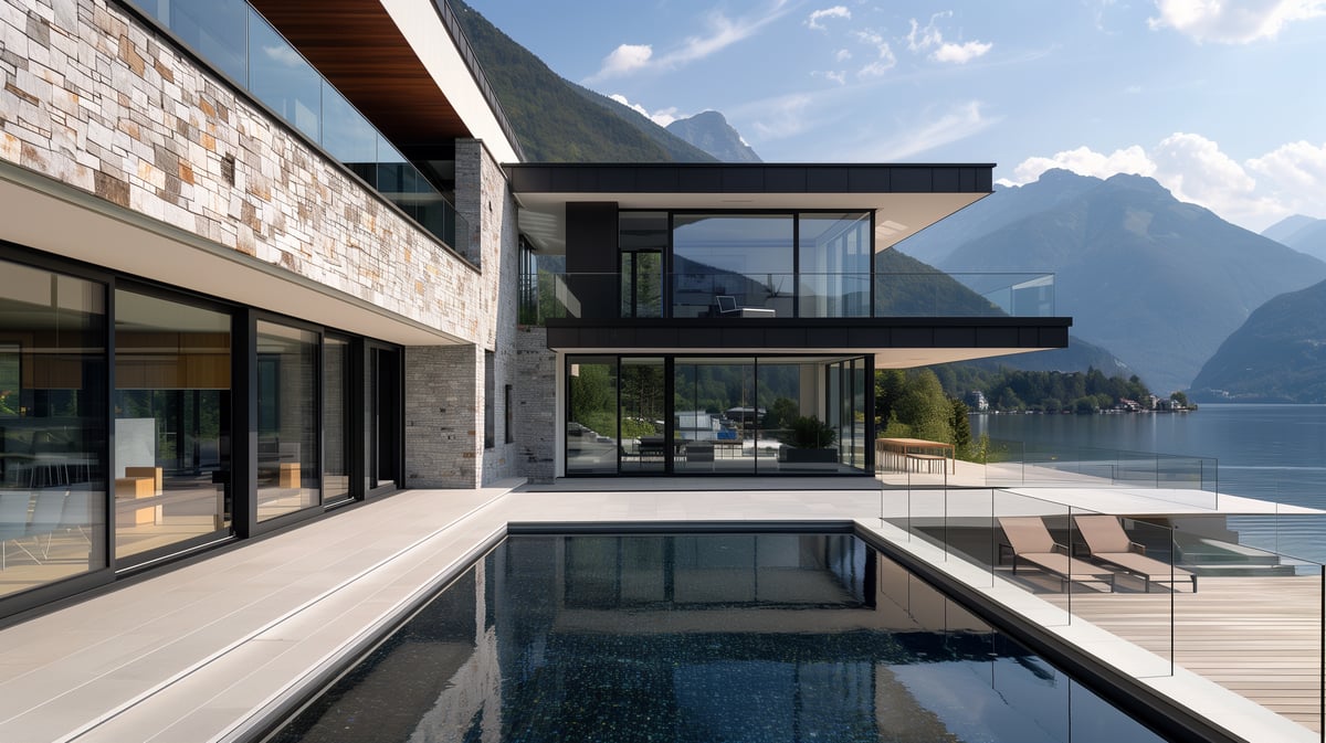 Seeliegenschaft mit Pool in der Zentralschweiz